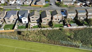 Rear Aerial of Setting- click for photo gallery